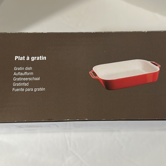 Staub Kitchen Staub Ceramic Gratin Dish Brand New Poshmark